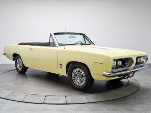 Plymouth Barracuda Formula S 383 Convertible 1967 года